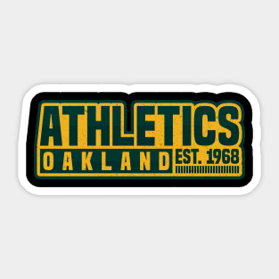 Oakland Athletics 01 Sticker